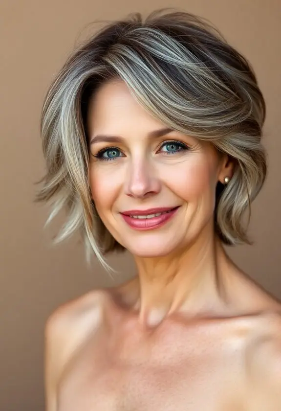 edgy hairstyle with variation