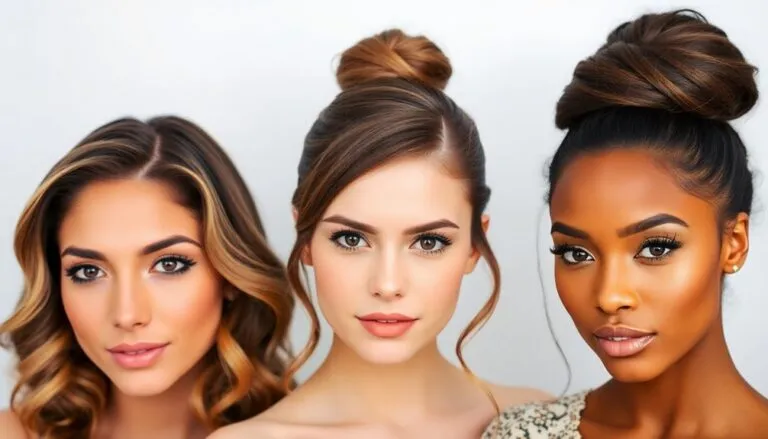 hairstyles for large foreheads