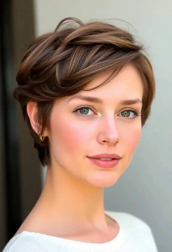 stylish short haircut trend