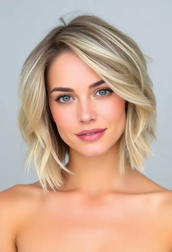 textured feathered haircut
