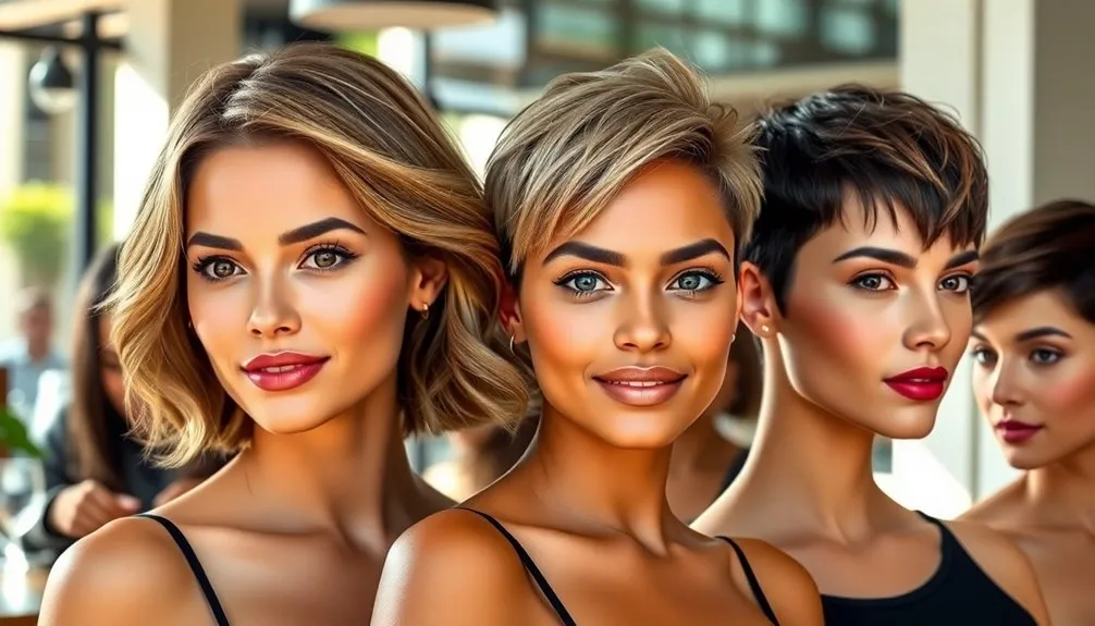 trendy short hairstyles 2025