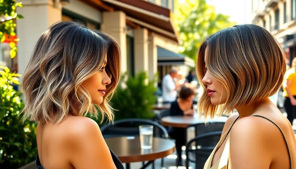 trendy u shaped hairstyles 2025