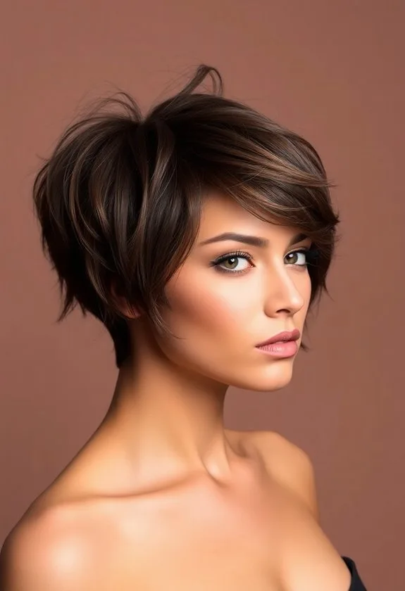 chic nape undercut hairstyle