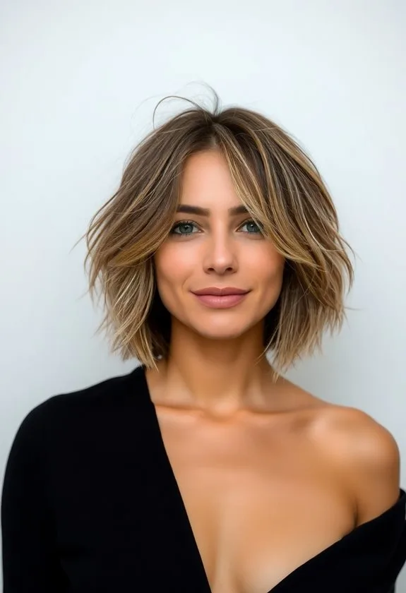 choppy length casual style
