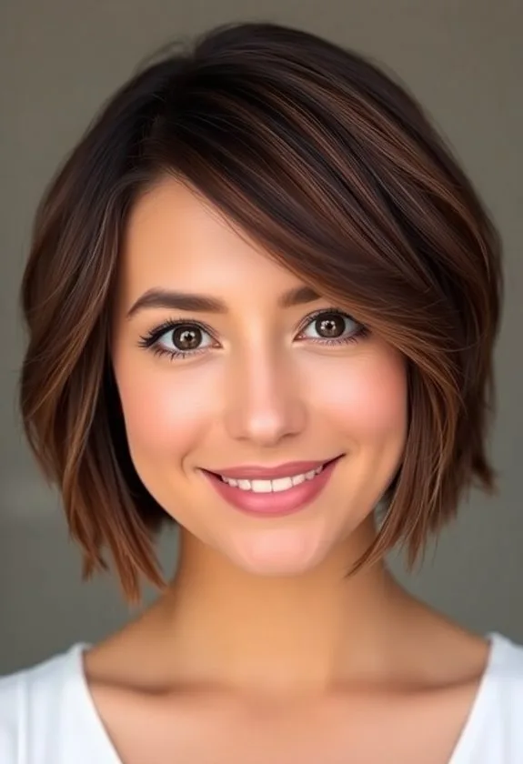 face framing short haircut style