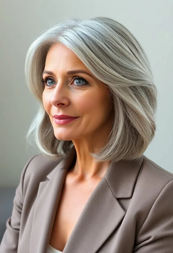 layered bob hairstyle style
