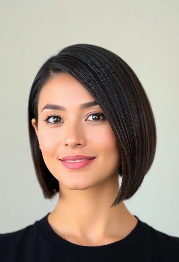 modern transparent hairstyle design