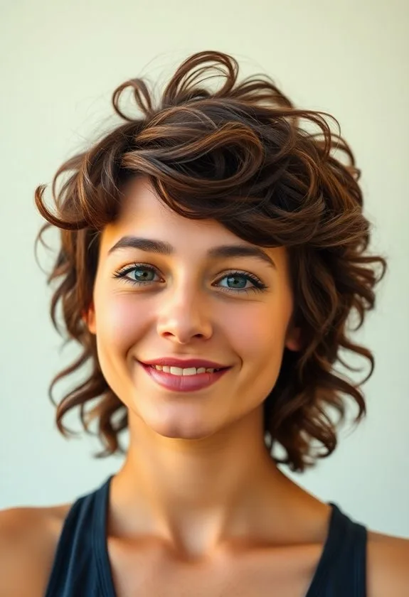 stylish contemporary lixie hairstyle