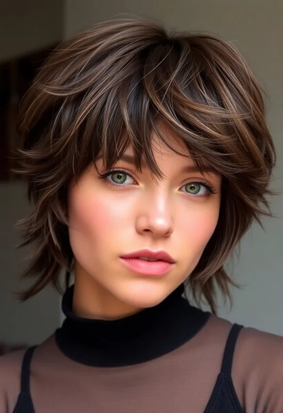 stylish layered hairdo trend