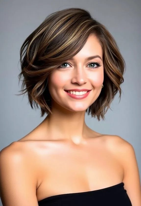 textured tapered nape hairstyle