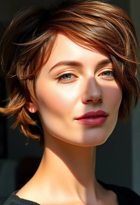 volume boosted textured pixie